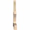 Ekena Millwork Davenport Rough Sawn Timber Gable Bracket, Douglas Fir, 108"W x 49"H x 4"D x 6"F, 11/12 Pitch GBW108X49X0406DAV00RDF - alternate 4
